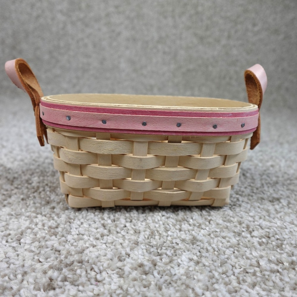 Longaberger 2005 Horizon of Hope Basket American Cancer Society Pink Ribbon